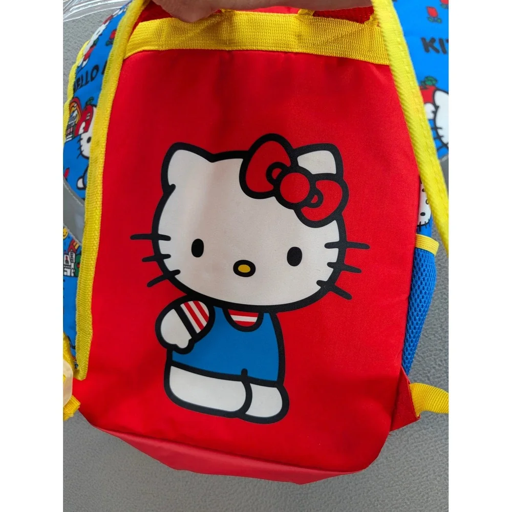 Sanrio Hello Kitty Summer Day Kids Backpack Multicolor Youth School Bag Kidcore